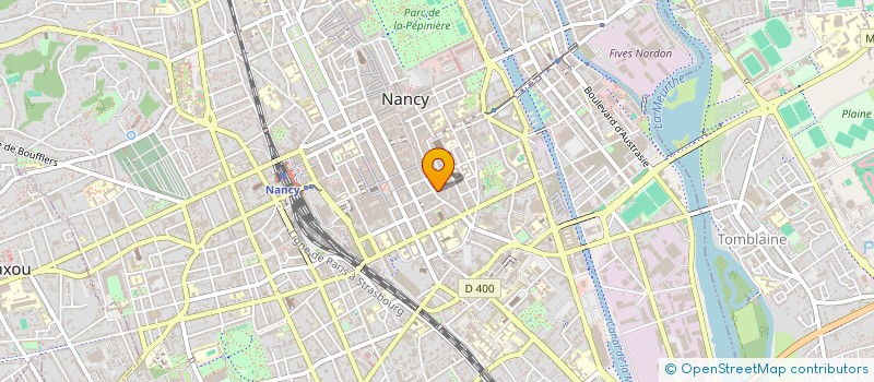 localisation de l'entreprise ASS CUTURELLE TRAVAILL. IMMIGRES TURCS  NANCY