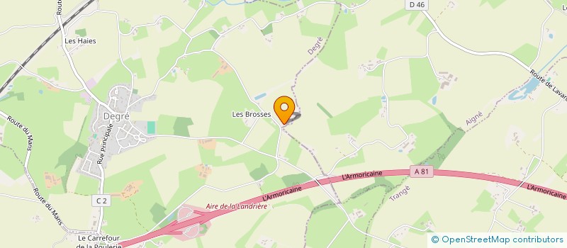 localisation de l'entreprise ASS CYCLO PUB  BRAINS SUR GEE