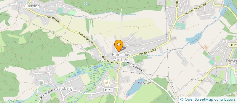 localisation de l'entreprise ASS CYNOPHILE DE LA VALLEE  VARSBERG