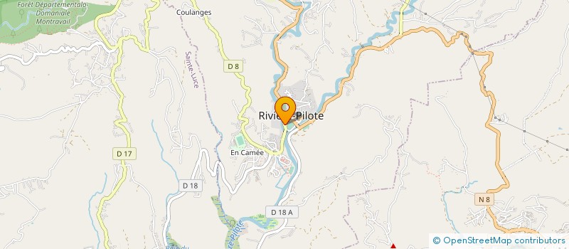 localisation de l'entreprise ASS D' ACTION SOCIALE DE MARTINIQUE à RIVIERE-PILOTE