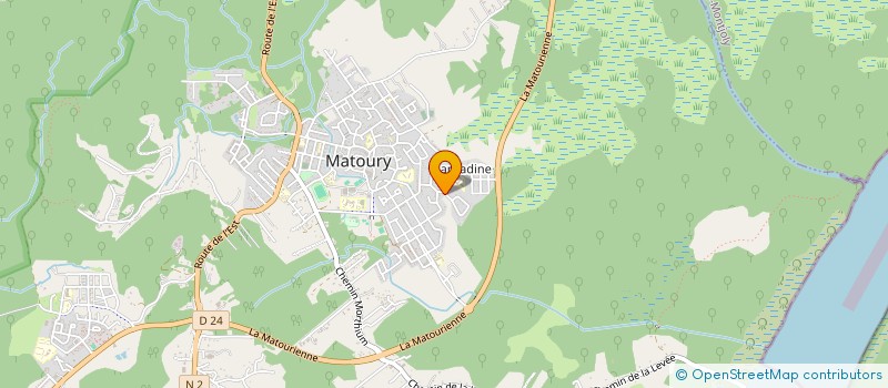 localisation de l'entreprise ASS D'AIDE A LA REINSERTION A L'EMPLOI à MATOURY