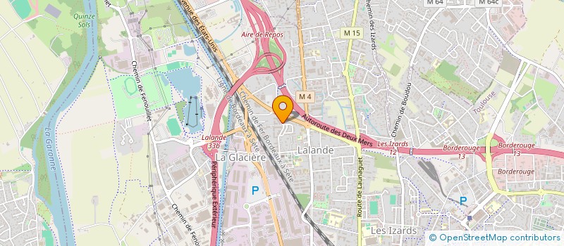 localisation de l'entreprise ASS D'AIDE AUX PERSONNES A DOMICILES  TOULOUSE