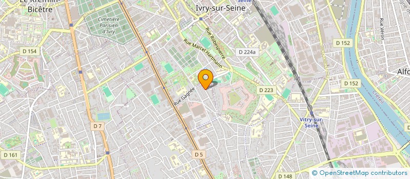 localisation de l'entreprise ASS D AMITIE FRANCE CHILI à VITRY-SUR-SEINE