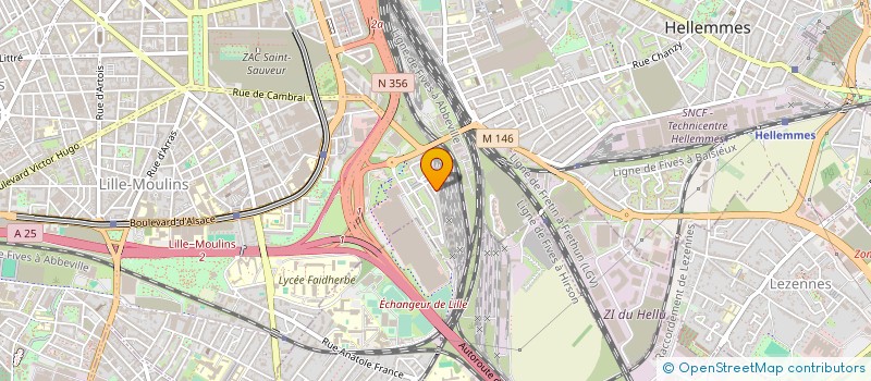 localisation de l'entreprise ASS D ANIMATION DU PETIT MAROC à LILLE