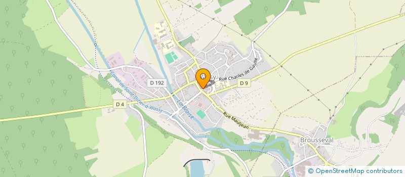 localisation de l'entreprise ASS D'ANIMATIONS ET LOISIRS WASSEYENS à WASSY