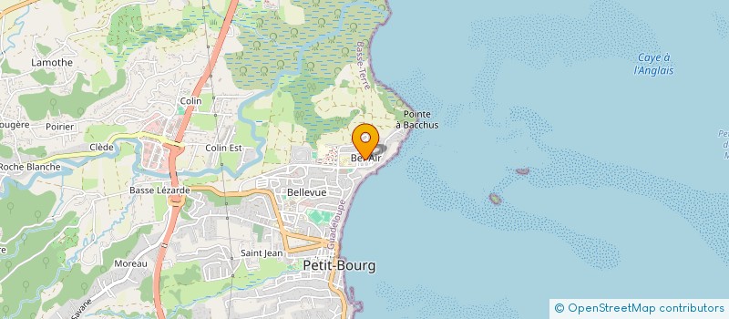 localisation de l'entreprise ASS D'ART ET DE SPECTACLE  PETIT-BOURG