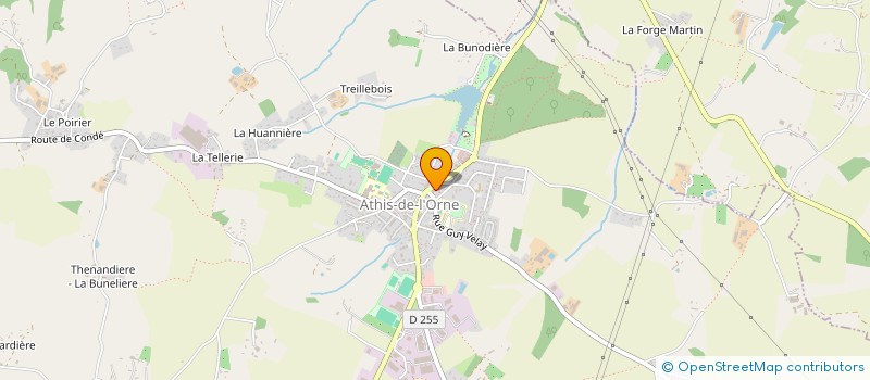 localisation de l'entreprise ASS D'ATHIS DE TIR à ATHIS-VAL DE ROUVRE