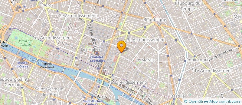 localisation de l'entreprise ASS D'AVOCATS MERCIER DE LACOMBE-MOLETTE  PARIS