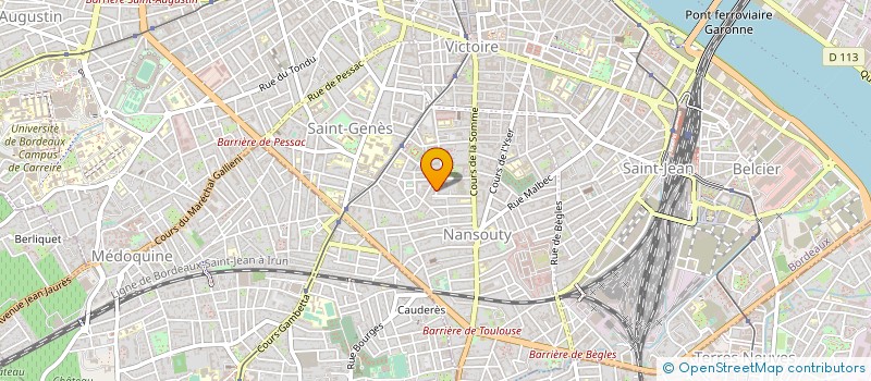 localisation de l'entreprise ASS D'ECHANGES GARONNE MEKONG AEGM à BORDEAUX