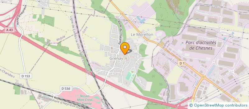 localisation de l'entreprise ASS D EDUCATION POPULAIRE à GRENAY