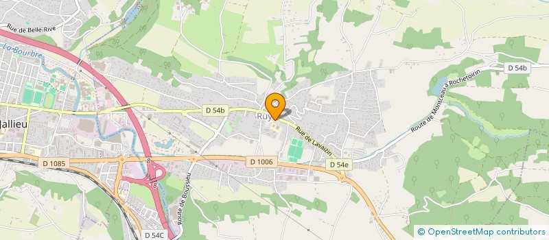 localisation de l'entreprise ASS  D'EDUCATION POPULAIRE  RUY-MONTCEAU