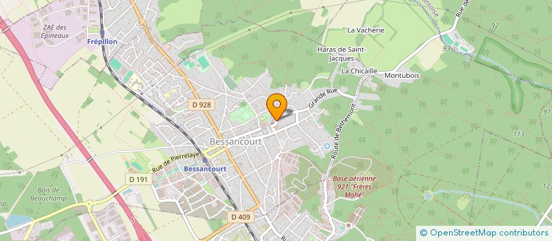 localisation de l'entreprise ASS D EDUCATION POPULAIRE AEPB  BESSANCOURT