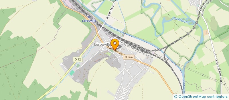 localisation de l'entreprise ASS D'EDUCATION POPULAIRE L'AVANT GARDE à LEROUVILLE
