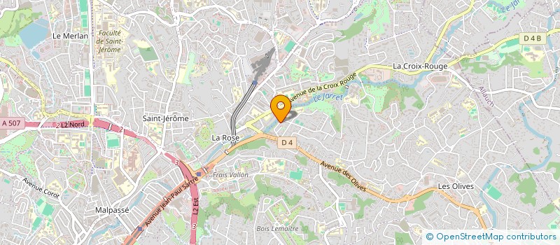 localisation de l'entreprise ASS D'ENTRAIDE DES RESSORTISSANTS DU NORD DE MARSEILLE à MARSEILLE