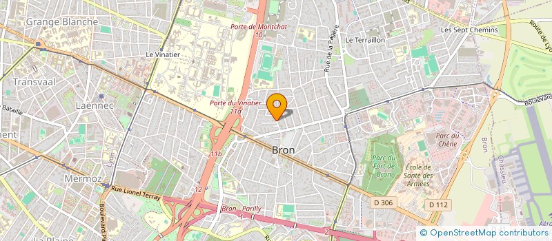 localisation de l'entreprise ASS  D'ENTRAIDE SOCIALE ET CHARITABLE à BRON