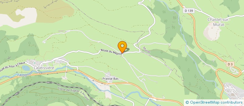 localisation de l'entreprise ASS D ESTIVE DE LA SECTION DES BROS à LAVEISSIERE