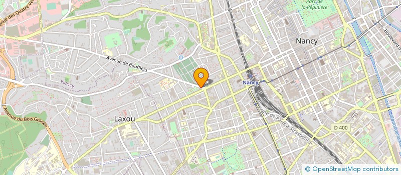 localisation de l'entreprise ASS D ETUDES ET DE RECHERCHES  NANCY