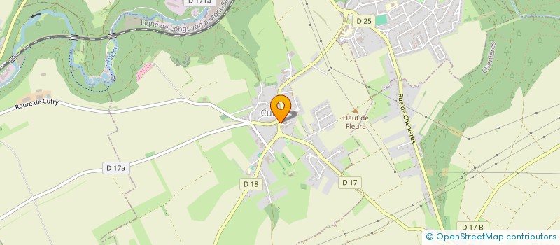 localisation de l'entreprise ASS D'ETUDES LOCALES à CUTRY