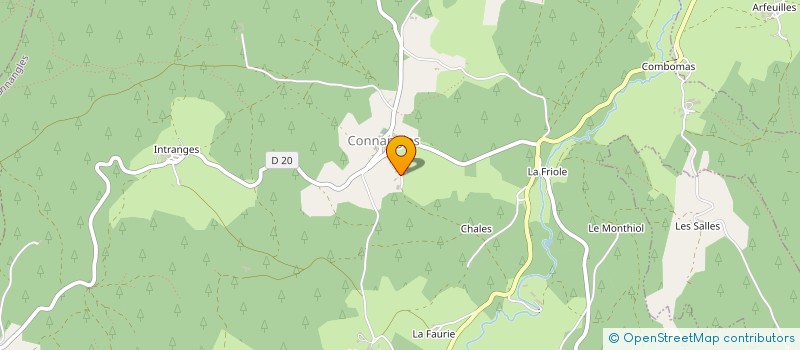 localisation de l'entreprise ASS D'INSERTION CHEMIN DE FER LIVRADOIS à BONNEVAL