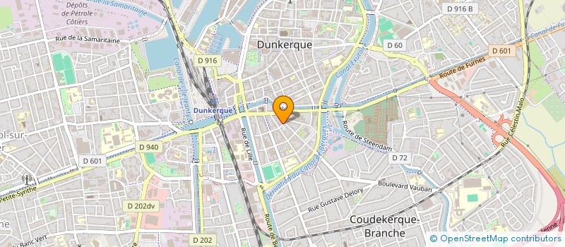 localisation de l'entreprise ASS D'INSERTION PAR L'ECONOMIE SOCIALE à DUNKERQUE