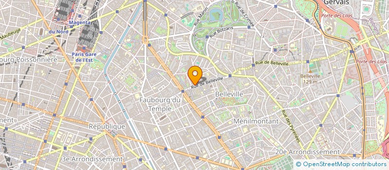 localisation de l'entreprise ASS DE BIEN ETRE MASSAGE AYURVEDIQUE  PARIS