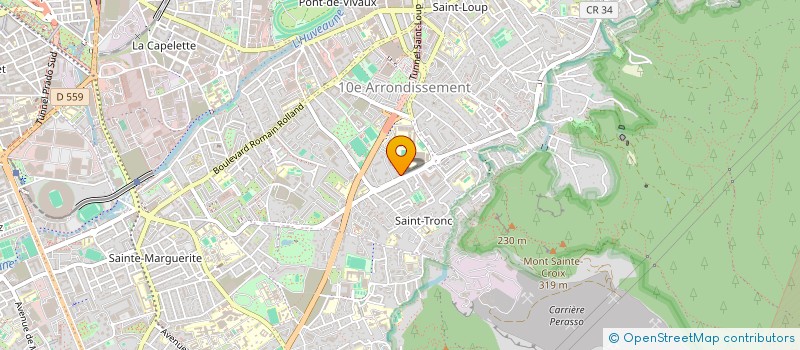 localisation de l'entreprise ASS DE BIENFAISANCE ET CHARITE MARSEILL à MARSEILLE