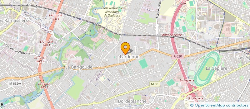 localisation de l'entreprise ASS DE COORDINATION INTER REGIONALE D'AIDE AUX PERSONNES AGEES à TOULOUSE