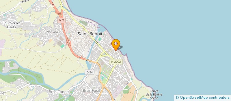 localisation de l'entreprise ASS DE COORDINATION USEP - UFOLEP CIRCONSCRIPTIONS DE ST-BENOIT ET BRAS-PANON à SAINT-BENOIT