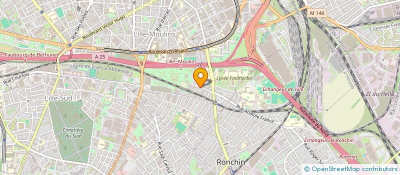 localisation de l'entreprise ASS DE DEFENSE DES DROITS CONSTITUTIONN à LILLE