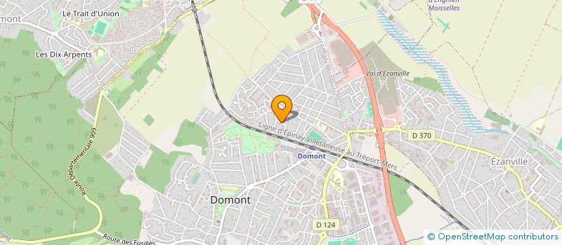 localisation de l'entreprise ASS DE DEFENSE DES INTERETS DOMONTOIS  DOMONT