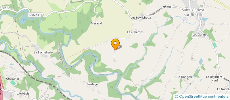 localisation de l'entreprise ASS DE DEFENSE DES LOCATAIRES DE TARNAUD à SAINT-GENEST-SUR-ROSELLE
