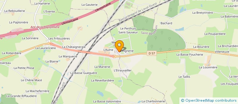 localisation de l'entreprise ASS DE DEFENSE DES VICTIMES ET OPPRIMES à SAINT-BERTHEVIN