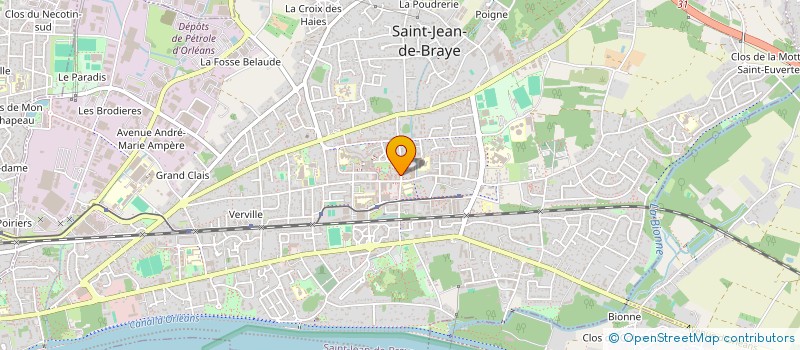 localisation de l'entreprise ASS DE DEVELOPPEMENT ET DE PROMOTION à SAINT-JEAN-DE-BRAYE