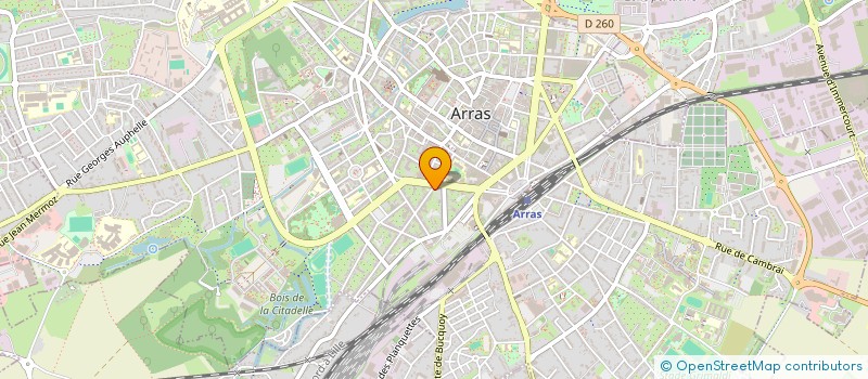 localisation de l'entreprise ASS DE DEVELOPPEMENT SOCIAL URBAIN à ARRAS