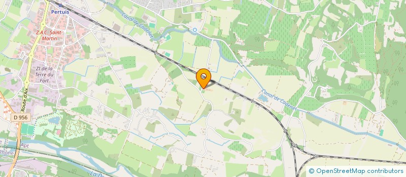 localisation de l'entreprise ASS. DE FAGAOU  BEAUMONT-DE-PERTUIS