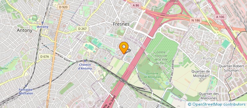 localisation de l'entreprise ASS. DE FEMMES ET D'HOMMES OEUVRANT POUR LA RECONNAISSANCE INTERN. DU CONTINENT AFRICAIN VERS DE NOUVELLES AMBITIONS à FRESNES