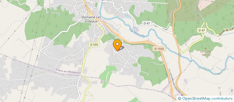 localisation de l'entreprise ASS DE FIL EN AIGUILLE à TRANS-EN-PROVENCE