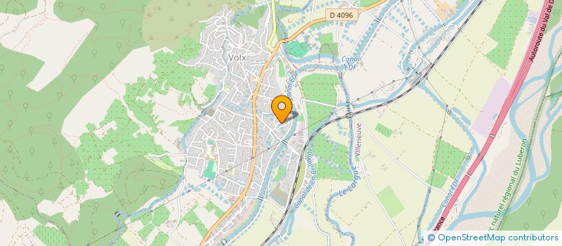 localisation de l'entreprise ASS DE FORMATION DES ELUS LOCAUX 04  VOLX