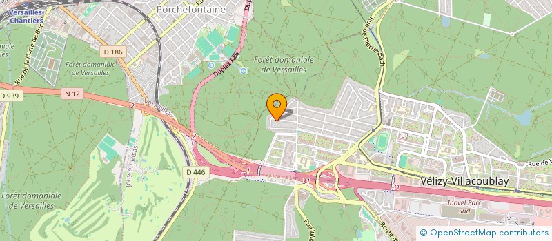 localisation de l'entreprise ASS DE FORMATION ET D'EXPERTISE MEDICALE à VELIZY-VILLACOUBLAY