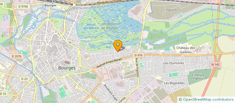 localisation de l'entreprise ASS DE GARDE ET AIDES AUX PERSONNES à BOURGES