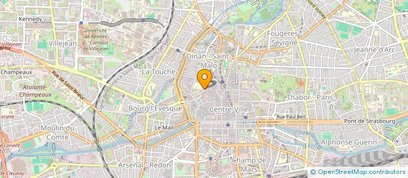 localisation de l'entreprise ASS DE GESTION DE KER ANNA  RENNES