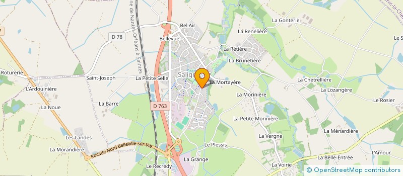 localisation de l'entreprise ASS DE GESTION DE LA GARDERIE à BELLEVIGNY