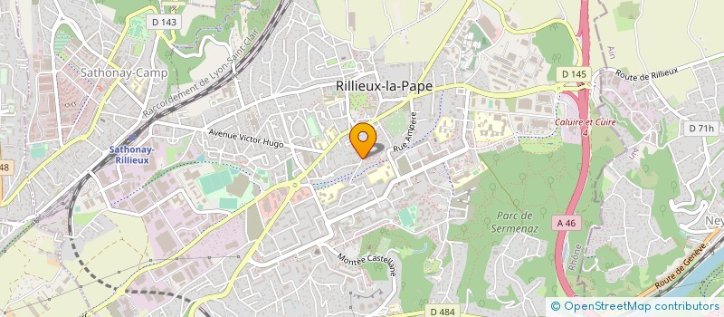 localisation de l'entreprise ASS DE GESTION DES ECOLES DE MUSIQUE à RILLIEUX-LA-PAPE