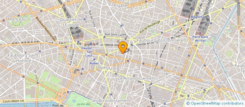 localisation de l'entreprise ASS DE GESTION DES ETS CAISSES CIPC R A à PARIS