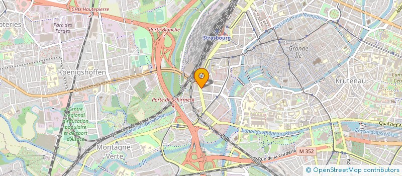 localisation de l'entreprise ASS DE GESTION DES MOYENS DU GROUPE RPR à STRASBOURG