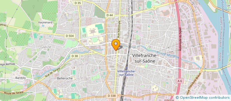localisation de l'entreprise ASS DE GESTION DU RESTAURANT SCOLAIRE à PORTE-DES-PIERRES-DOREES