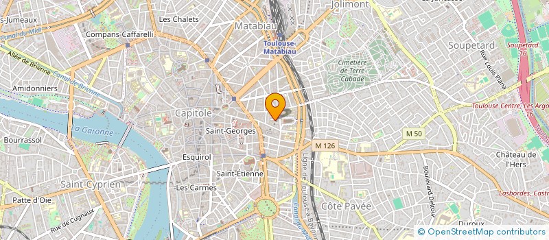 localisation de l'entreprise ASS DE GESTION INNOVANTE DE LUDOTHEQUES à TOULOUSE