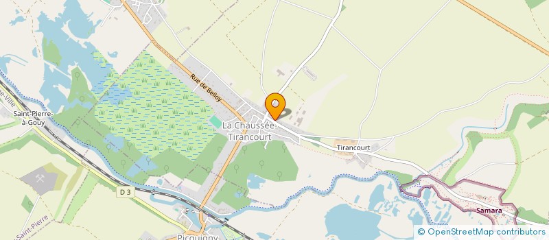 localisation de l'entreprise ASS DE GESTION LES AMIS DU MARAIS à LA CHAUSSEE-TIRANCOURT