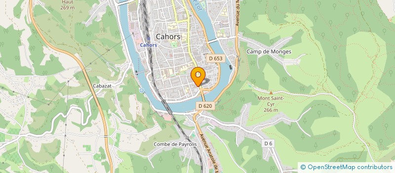 localisation de l'entreprise ASS DE GESTION REST INTERADMINISTRATIF à CAHORS