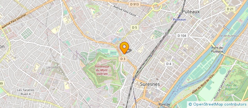 localisation de l'entreprise ASS DE GYMNASTIQUE D'ENTRETIEN à SURESNES